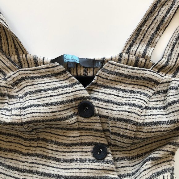 Anthropologie Eva Franco Stripe Utility Midi Dress - Picture 3 of 8